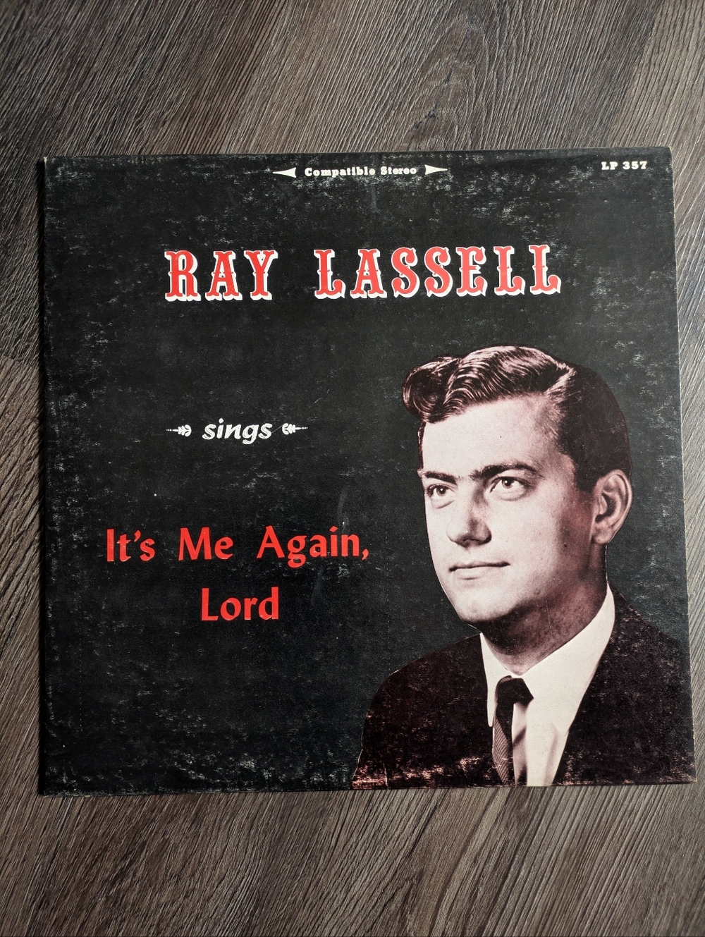 Vintage Ray Lassell “It’s Me Again, Lord” Vinyl LP – Gospel Record LP 357